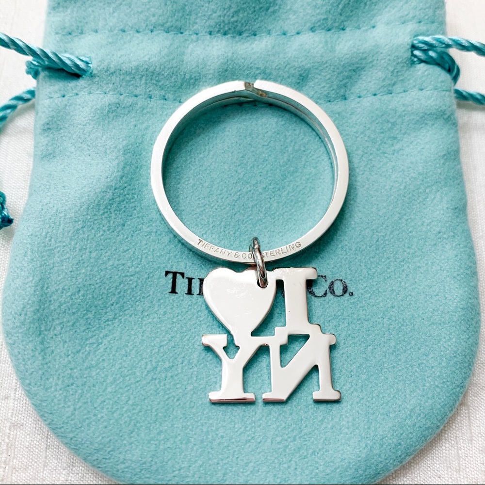 Tiffany & Co. I Love ❤️ New York Vintage Key Ring - Picture 7 of 8
